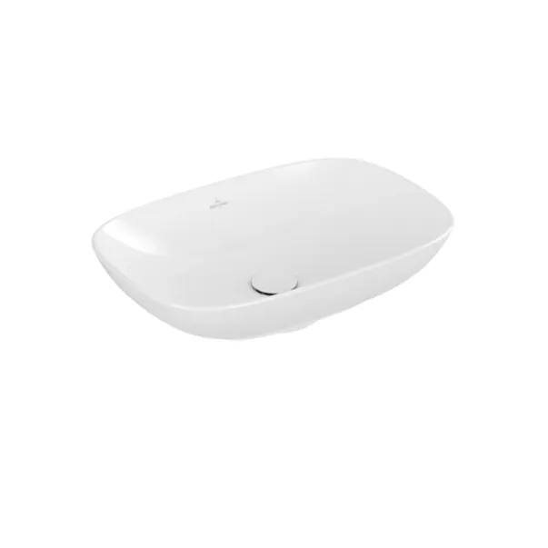 Lavoar pe blat Villeroy&Boch Loop&Friends dreptunghiular alb 56 cm picture - 4