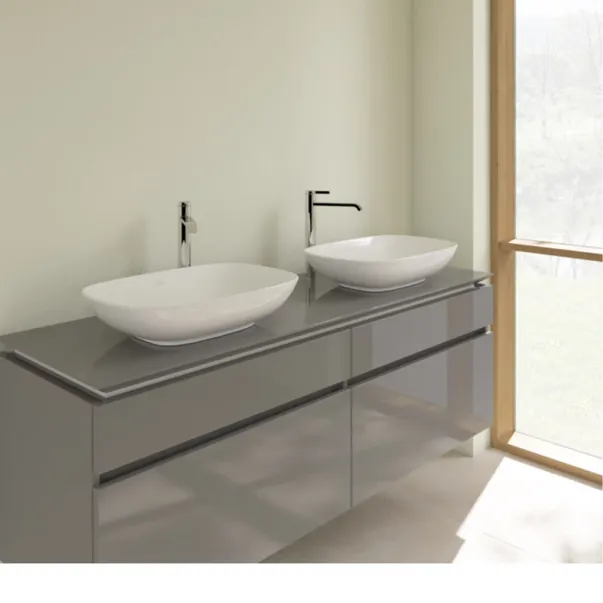 Lavoar pe blat Villeroy&Boch Loop&Friends dreptunghiular alb 56 cm picture - 6