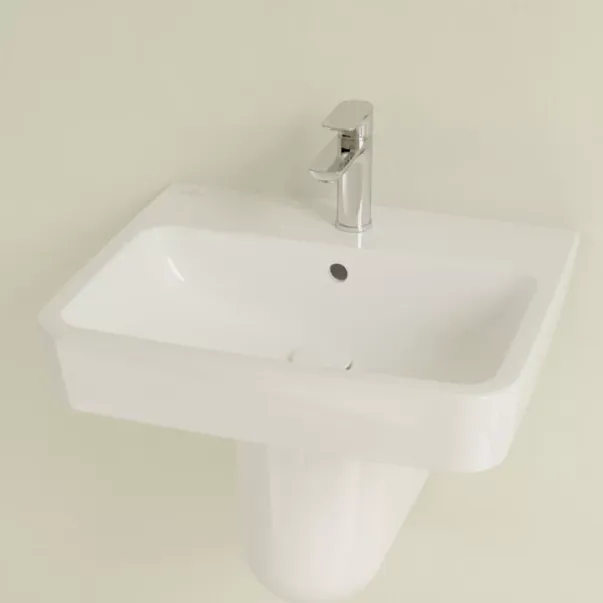 Lavoar suspendat Villeroy&Boch O.Novo 55 cm alb picture - 9