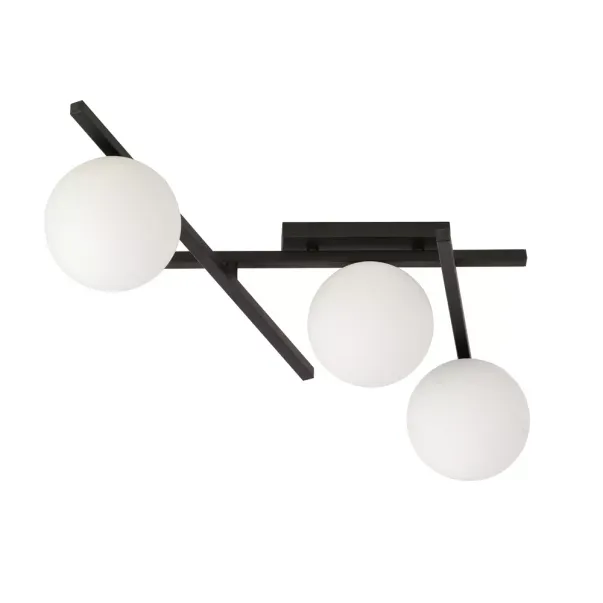 Lustra Emibig Smart 3 negru/opal picture - 2