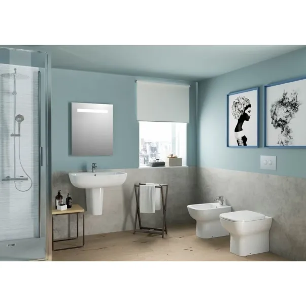 Oglinda cu iluminare si dezaburire Ideal Standard Mirror&Light 70x70 cm picture - 2