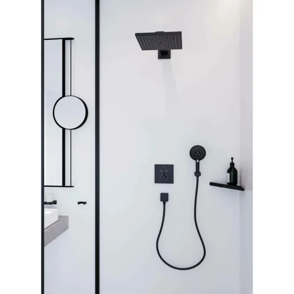 Oglinda pentru barbierit cu lupa Hansgrohe AddStoris crom picture - 3