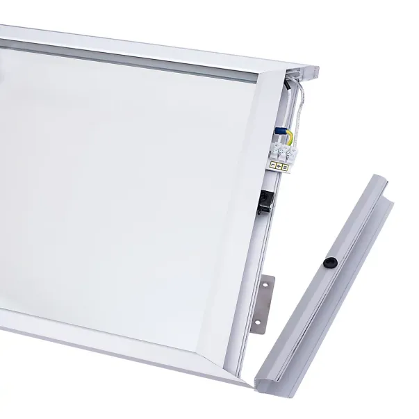 Panou radiant infrarosu Ilmit TGlass 550W aluminiu - sticla transparenta picture - 3