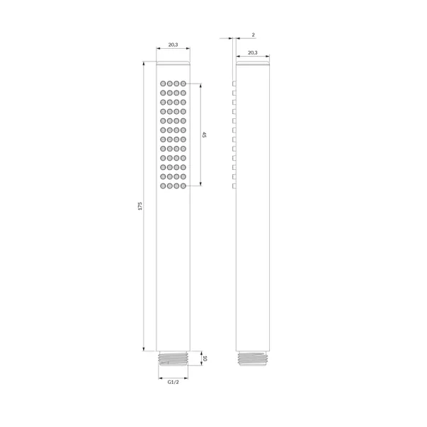 Para de dus Omnires Micro 1 tip de jet picture - 2