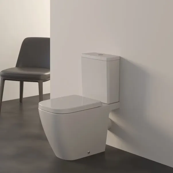 Rezervor pe vas WC Ideal Standard I.life A cu alimentare inferioara alb lucios picture - 2