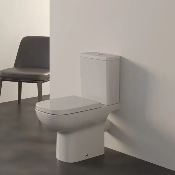 Rezervor pe vas WC Ideal Standard I.life A cu alimentare inferioara alb lucios picture - 7