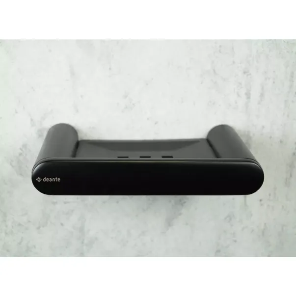 Savoniera Deante Round negru picture - 2