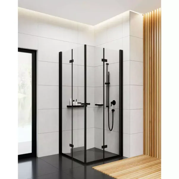 Savoniera Deante Round negru picture - 5