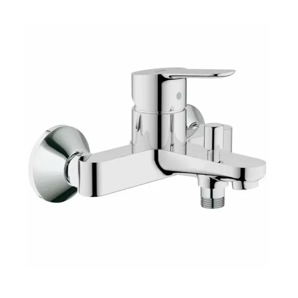Set baterii lavoar cada si set de dus cu bara Grohe BauEdge crom picture - 3