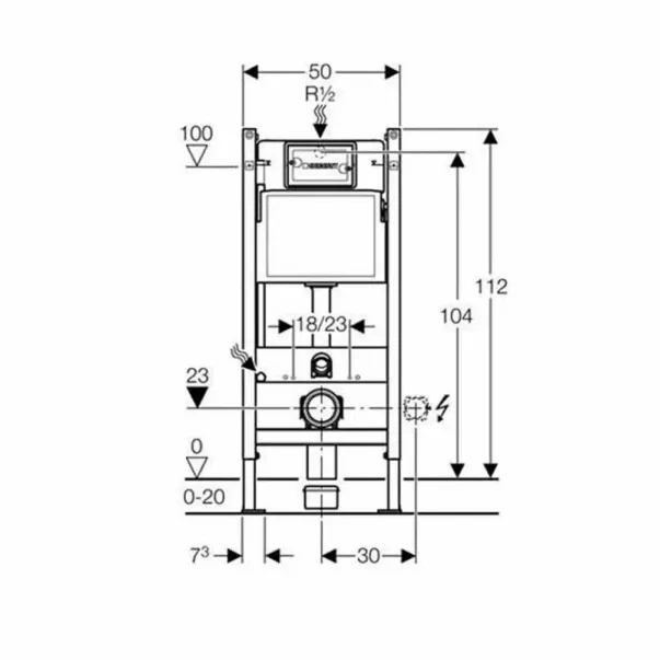 Set vas wc suspendat Ideal Standard Tesi AquaBlade cu capac clapeta si rezervor Geberit Duofix Delta Plus picture - 8
