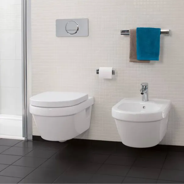 Set vas WC suspendat Villeroy&Boch Architectura DirectFlush alb cu capac softclose picture - 11