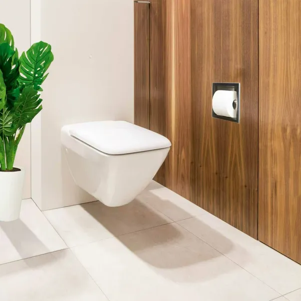 Suport hartie igienica incastrat Balneo Wall-Box inox periat picture - 2