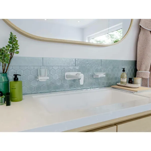 Suport periute de dinti Hansgrohe AddStoris crom lucios picture - 2