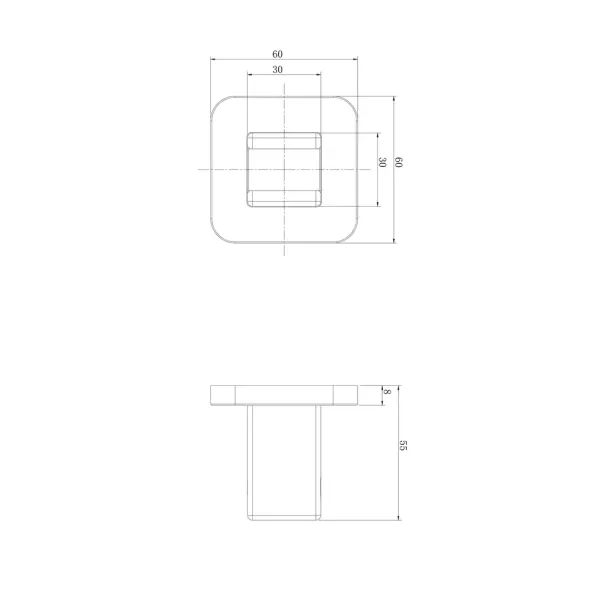 Suport para dus Omnires negru mat picture - 2