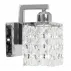 Aplica de perete crom cu abajur cristal Glamour Rea APP543-1W picture - 1