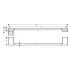 Bara portprosop Hansgrohe AddStoris crom lucios picture - 2
