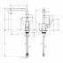 Baterie bucatarie Hansgrohe Focus M41 monocomanda negru mat picture - 2