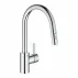 Baterie bucatarie cu dus extractibil Grohe Eurosmart Cosmopolitan crom lucios picture - 1