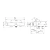 Baterie cada - dus Ideal Standard Atelier Extra monocomanda argintiu Silver Storm picture - 4