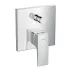 Baterie cada - dus Hansgrohe Metropol incastrata crom picture - 1