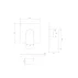 Baterie dus incastrata Omnires Baretti negru cu corp ingropat picture - 2