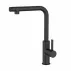 Baterie bucatarie cu dus extractibil Invena Preto negru mat picture - 1