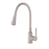 Baterie bucatarie cu pipa flexibila Invena Hula Plus bej picture - 1