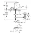 Baterie lavoar Grohe BauEdge M crom lucios picture - 3