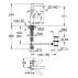 Baterie lavoar Grohe Essence New L crom lucios picture - 2