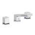 Baterie lavoar Ideal Standard Atelier Extra 3 elemente crom lucios cu ventil Pop-Up picture - 1