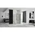 Cabina de dus dreptunghiulara cu usi plabile Rea Fold N2 modulara 100x110 crom picture - 6
