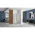 Cabina de dus dreptunghiulara Rea Fargo cu usa batanta 80x100 auriu picture - 3