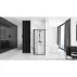 Cabina de dus dreptunghiulara Rea Space In cu usa batanta 80x100 negru mat picture - 8