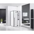 Cabina de dus patrata Rea Fargo cu usa batanta 90x90 negru mat picture - 3