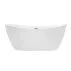Cada freestanding Besco Ayla 170x80 cm alb lucios picture - 4