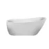 Cada freestanding Florida Natalia New 152x76 cm alb lucios picture - 2