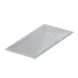Cadita dus dreptunghiulara Balneo din compozit 90x100 gri deschis picture - 1
