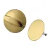 Capac sifon si maner rotire preaplin Hansgrohe Flexaplus auriu lucios picture - 1