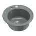 Chiuveta compozit incastrata Quadron Unique Morgan 210 gri - inox 51 cm picture - 2
