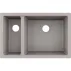 Chiuveta compozit Hansgrohe S51 SilicaTec gri beton 71x45 cm 2 cuve picture - 1