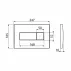 Clapeta de actionare Alca Basic M375 auriu lucios picture - 2