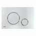 Clapeta de actionare Alca Thin M771 crom lucios - crom mat picture - 1