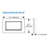 Clapeta de actionare Geberit Sigma30 suflata cu aur picture - 2