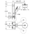 Coloana de dus cu baterie termostatata Grohe Euphoria 210 picture - 2