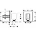 Cot conector cu suport para dus Hansgrohe Fixfit negru mat picture - 2