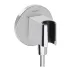 Cot conector dus Hansgrohe Fixfit S cu suport para crom lucios picture - 1