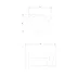 Cuier dublu Omnires Modern Project negru mat picture - 3