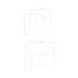 Cuier simplu Omnires Modern Project nichel picture - 2