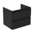 Dulap baza suspendat Ideal Standard Tesi negru mat 60 cm picture - 1