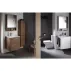 Dulap cu oglinda suspendat Geberit Selnova Square alb 2 usi 59 cm picture - 2